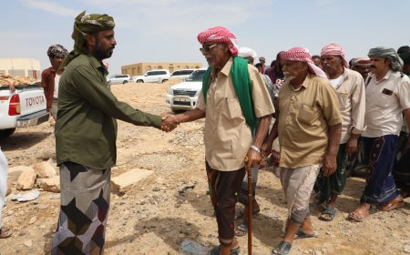 رئيس حلف قبائل حضرموت يستقبل مقادمة وعقال قبيلة الجوهي