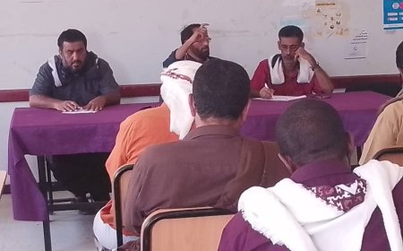 برئاسة مدير تربية ميفعة.. انعقاد اجتماع يضم مدراء المدارس الحكومية والأهلية لمناقشة التهيئة والإعداد للعام الدراسي 2024/2025م