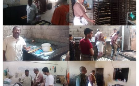 مكتب اشغال زنجبار ينفذ تفتيشّاً صحيّاً على الافران والمخابز بالمدينة 