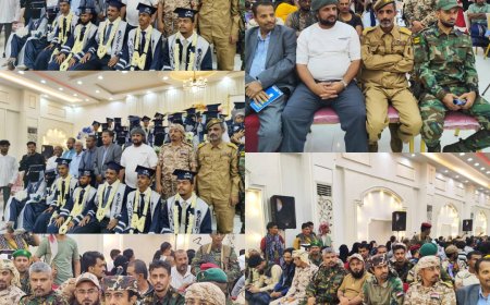 برعاية قائد الحزام الأمني بمحافظة أبين.. زنجبار تشهد إحتفال غير مسبوق بتخرج الدفعة الأولى (محاسبة) دفعة (الشهيد القائد / عبداللطيف السيد)