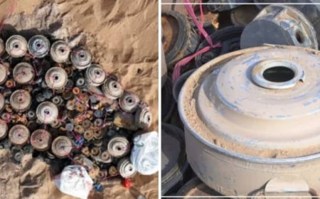مسام تنفذ عملية إتلاف ( 580) لغمًا بنجاح وفقًا لمعايير الدولية لنزع الألغام بمحافظة شبوة