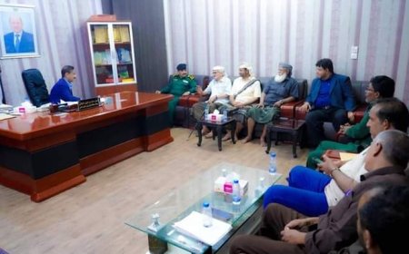 محافظ شبوة عوض بن الوزير يحرص على تعزيز جسور التواصل مع مختلف الفئات المجتمعية بالمحافظة