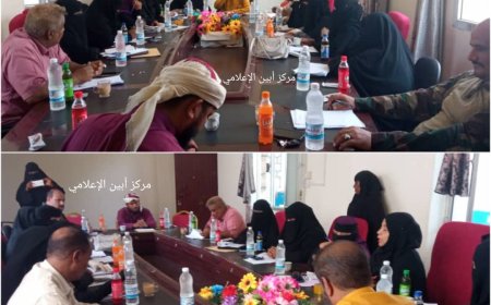 إنعقاد إجتماع اللجنة التنسيقية لمشروع عدالة الأحداث بأبين*      