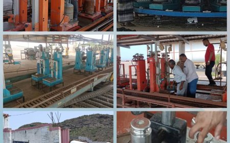 هيئة المواصفات والمقاييس تنفذ برنامج نزول ميداني لمحطات تعبئة اسطوانات الغاز في عدن ولحج وأبين والضالع