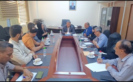 نائب محافظ عدن يناقش مع منظمة هاندي كب زيادة مشاريع الدعم لذوي الإعاقات