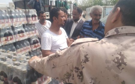 الصناعة بدار سعد بالتعاون مع حزام القطاع السادس يضبط أكثر 400 من كرتون من المشروبات الغازية منتهية الصلاحية