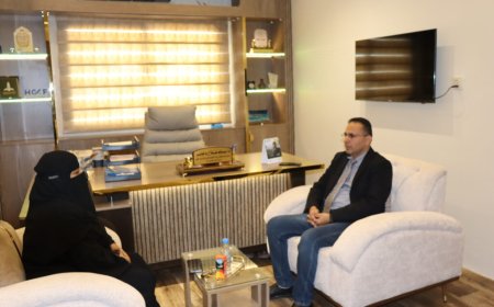 ضمن تعزيز الشراكات مع جهات التمكين بالمحافظة.. المدير العام يلتقي صندوق دعم الشباب في زيارتهم لمكتب التعليم الفني والتدريب المهني