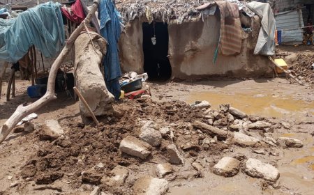 اهالي سكان بوطة يناشدون السلطة والمنظمات الدولية لتعرض منازلهم لاضرار بالغة