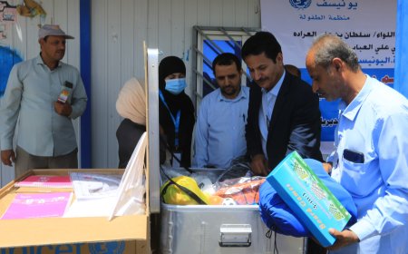 افتتاح مدرسة إدريس الأساسية الثانوية للبنات في مأرب بتمويل كويتي.