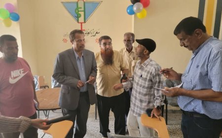 مدير المعهد الصحي: المحافظ وعد بتكييف قاعة الفقيد الجفري ونفذ وعده