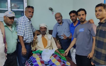 رئيس وأعضاء لجنة الحشد الجنوبي يقومون بزيارة تضامنية لرئيس اللجنة بالمنصورة بعد تعرضه لوعكة صحية