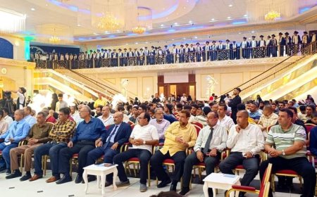 مدارس النورس بعدن تحتفي بعامها العشرين وتخرج دفعة من طلاب الثانوية العامة