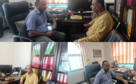 مدير عام زنجبار يناقش مع الجمعية الكويتية للإغاثة تنفيذ مخيم مجاني للعيون بالمديرية