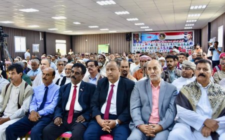 انتقالي حضرموت يشكل لجنة لتوحيد الصف وانتزاع حقوق المحافظة ودعم جهود قوات النخبة الحضرمية