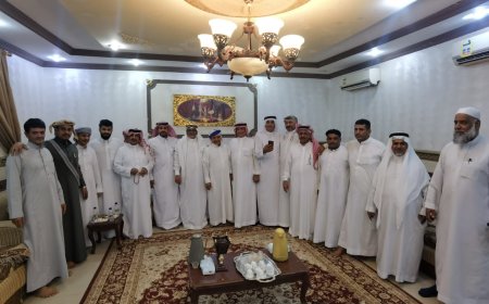 رئيس انتقالي ميفعة شبوة يحل ضيفاً لدى أسرة الواحدي بجدة