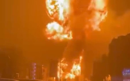 عاجل...حصيلة أولية  مقتل خمسة عمال بإنفجار محطة غاز المنصورة بعدن