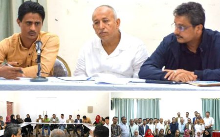 تعز.. فريق عمل المؤتمر الأول للشباب يلتقي رئيس اللجنة الرئاسية وأمين عام رئاسة الوزراء