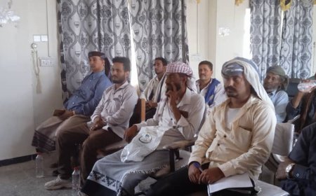 نشر الوعي السياسي وتعزيز الاصطفاف الوطني حول المجلس الانتقالي الجنوبي في ندوة تثقيفية للقسم السياسي بانتقالي مديرية الضالع