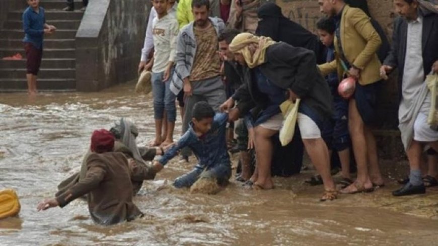 عواصف المطر الجارفة.. صراع اليمن مع العناصر الطبيعية