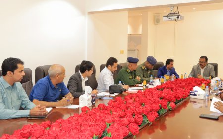 انعقاد اجتماع لجنة التحقيق في حادث انفجار محطة الغاز بالعاصمة المؤقتة عدن