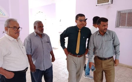 مدير عام صحة لحج يستقيل وفد منظمة جنس نو لبحث تاثيث المعهد الصحي بالمحافظة