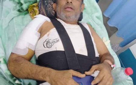 مناشدة عاجلة إلى وزير الشباب والرياضة و الشيخ العيسي ومحافظ وانتقالي أبين لإنقاذ حياة الكابتن حسام الحيدري قبل أن يصاب بالشلل