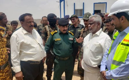 بتمويل الأشقاء في دولة الإمارات.. الوكيل باعوضة والعميد النسي يفتتحان قسم شرطة مديرية ميفعة