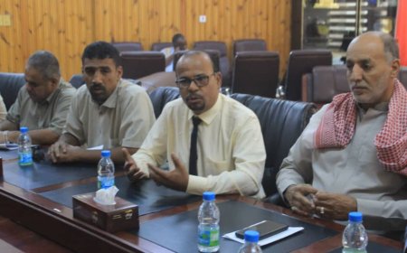 لجنة التواصل تلتقي بوكيل المحافظة بوادي حضرموت