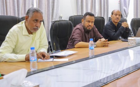 تربية ساحل حضرموت تبحث أوجه التعاون المشترك مع مكتب الأمم المتحدة للشؤون الإنسانية الأوتشا في دعم القطاع التربوي والتعليمي