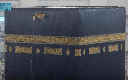 وسط أصوات الرعد.. هطول أمطار غزيرة على المسجد الحرام ومكة المكرمة