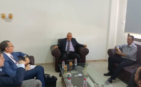 مدير عام الصحة يناقش مع منظمة الصحة العالمية تطوير استراتيجية المستشفيات بعدن