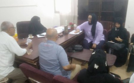 مدير عام مستشفى الأمراض النفسية تستقبل فريق تكتل نون النسوي