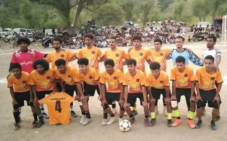 نجوم لبعوس طرف أول في نهائي بطولة شُهداء يافع كلد 