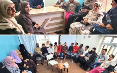 الزوبة تزور مؤسسة ميون وتشيد بدورها في إحياء الساحة الثقافية بتعز