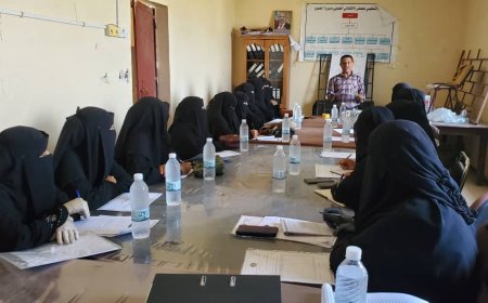 الضالع.. إدارة المرأة والطفل بالحصين تقيم ورشة بعنوان "تمكين المرأة في تحقيق التنمية المستدامة"