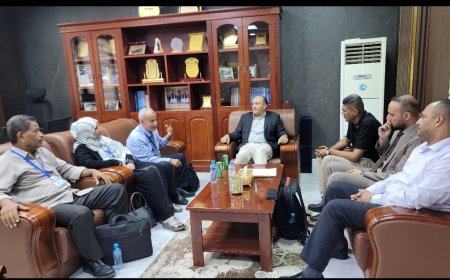 نائب وزير الصناعة ورئيس هيئة المساحة الجيولوجية يبحثان أوجه التعاون والتنسيق المشترك 