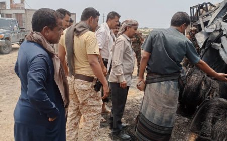 اللجنة المكلفة تنفذ نزولها الميداني للتحقيق في انفجار مقطورة نفط خام في رضوم