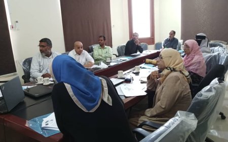 مجلس الاعتماد الاكاديمي يقيم دورة تدريبية في التخطيط الإستراتيجي
