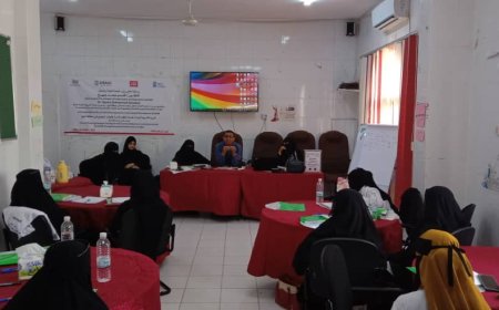 مدير عام صحة لحج يفتتح الدورة التدريبية لحزم تنظيم الأسرة لمقابلات المجتمع 