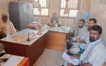 نائب مدير تربية ميفعة يقوم بزيارة تفقدية لثانوية عزان ومدرسة عزان أساسي بنين