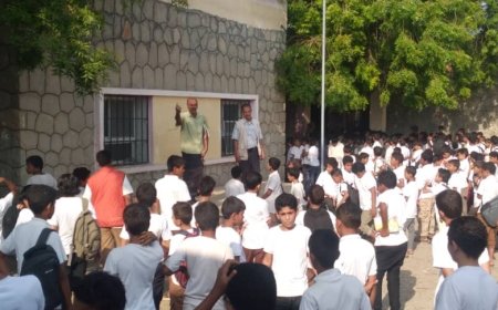 الصحة المدرسية بتربية مودية تدشن برنامج التوعية من مخاطر الاسهالات المائية بمدارس المديرية المستهدفة