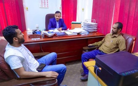 المحافظ بن الوزير يشيد بتدخلات منظمة بلاحدود في شبوة وبإعادة تشغيل مركز مكافحة الكوليرا.