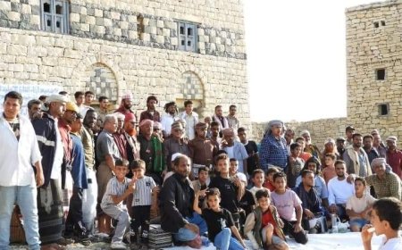 جمعية أبناء القارة الخيرية تعقد أجتماع موسع ضم طاقمها الإداري والتنفيذي وجمع من أهالي القارة