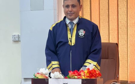 الإعلامي ياسر اليافعي ينال الدكتوراه بامتياز في الاقتصاد من جامعة عدن