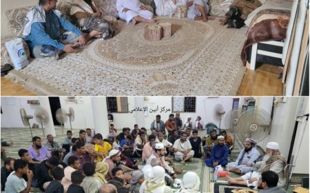 وكيل وزارة الأوقاف والإرشاد يزور أبين ويلقي خطبة جمعة في جامع جعارا