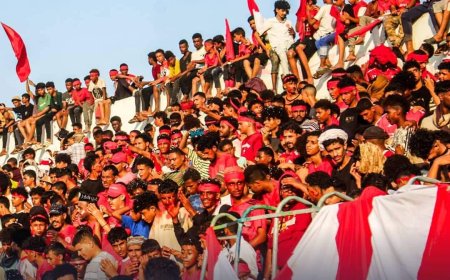 بحضور معالي وزير الدولة محافظ العاصمة عدن احمد لملس .. التلال يزيح شمسان ويخطف بطاقة التأهل لنهائي كأس عدن