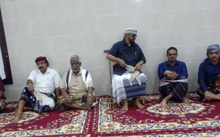 قبائل نعمان تنظم لقاءً موسعًا لمناقشة أوضاع حضرموت وتوحيد الصف لخدمة أبنائها