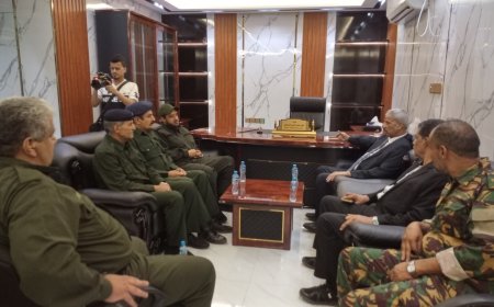 محافظ لحج يشيد بقيادة تعزز أمن المحافظة وتبني مستقبلها