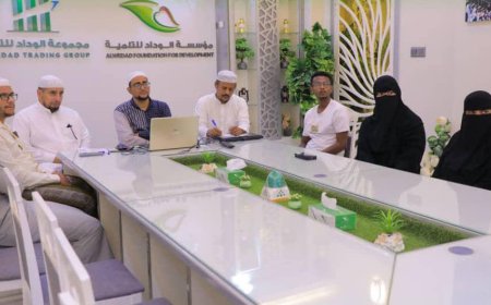 مؤسسة (فينا خير) للتنمية والأعمال الإنسانية بمحافظة المهرة في ضيافة مؤسسة الوداد للتنمية