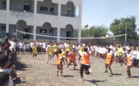 انطلاق منافسات بطولة كرة الطائرة بمدرسة العروس بمودية